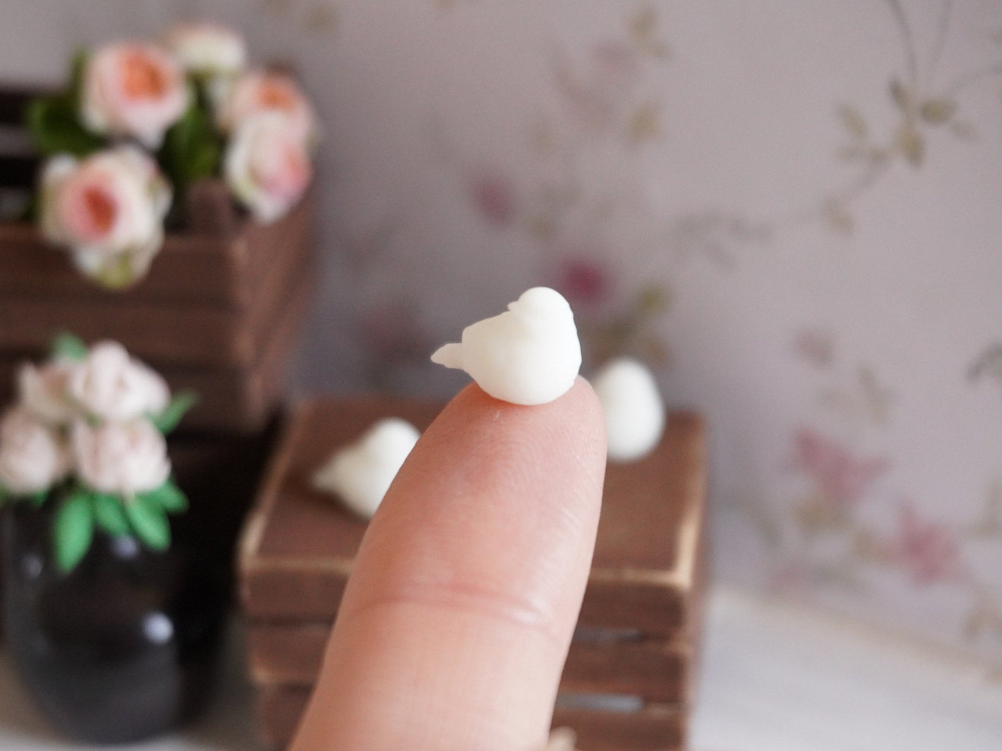 1:12 Scale Deco Bird Sparrow | Dollhouse Miniatures 3D Print