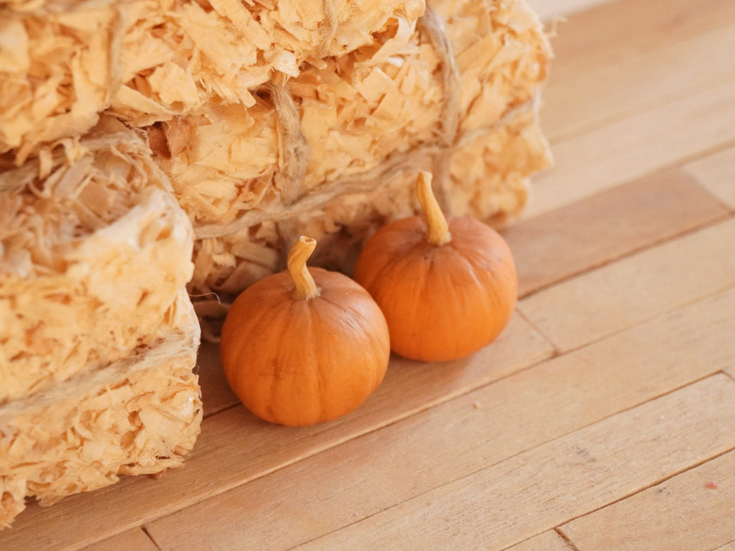 Miniature Pumpkins and Butternut Squash | 1:12 Scale Dollhouse Food