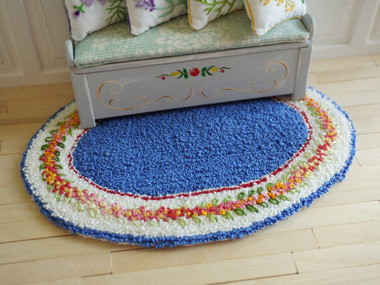 1:12 Scale Dollhouse Rug | Dollhouse Miniature Carpet