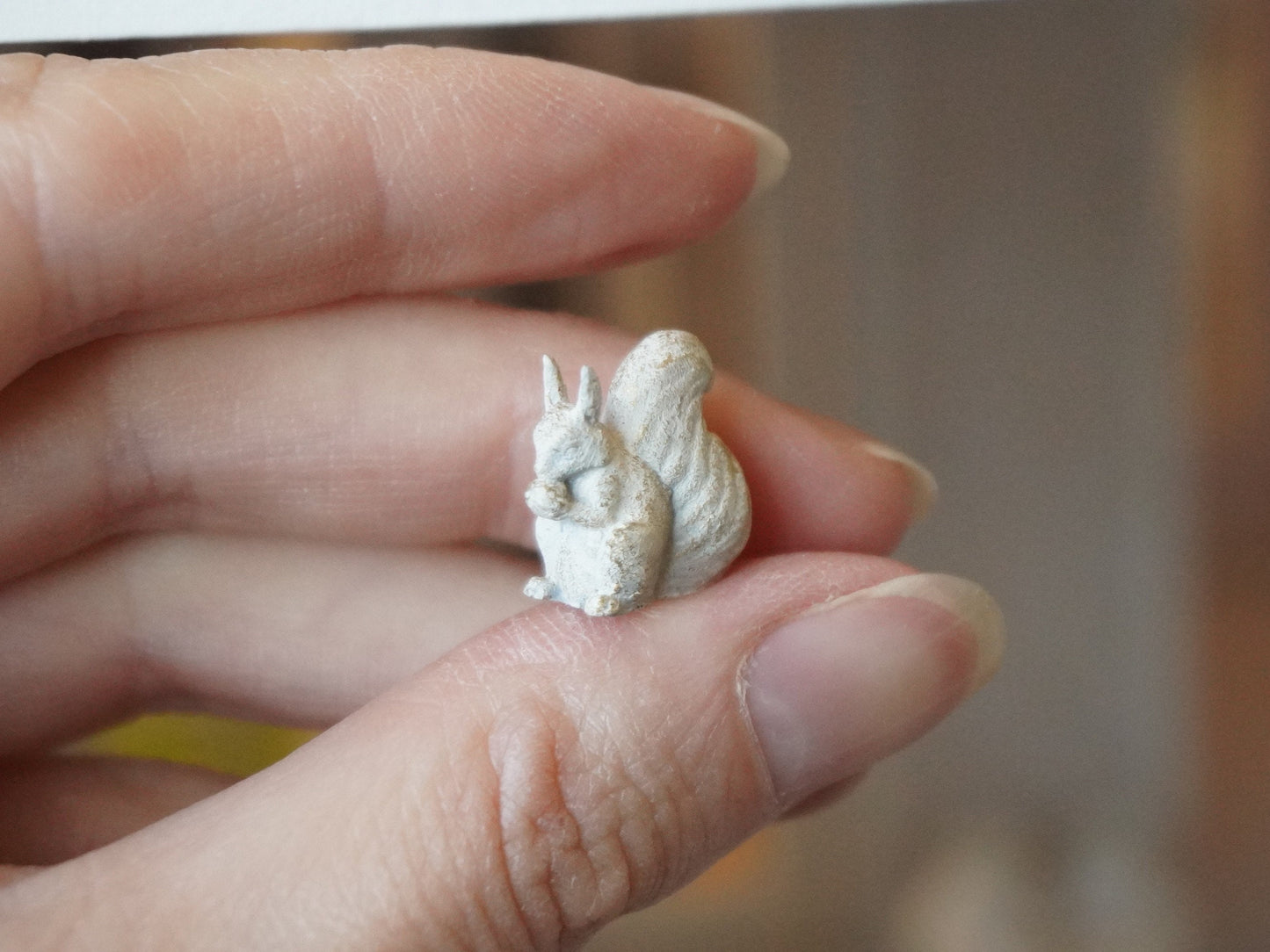 1:12 Scale Decor Squirrel Figurine | Dollhouse Miniatures 3D Printed